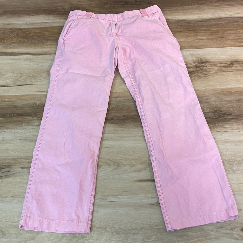 Tommy Hilfiger Light Pink Straight-Leg Trousers